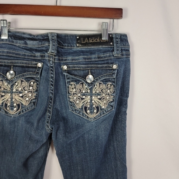 L.A Idol Size 11 Skinny Jeans - Picture 5 of 6
